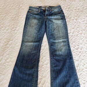 Joe's Jeans Boot Cut Mid Rise Distressed 100% Cotton Jeans (Size 26)